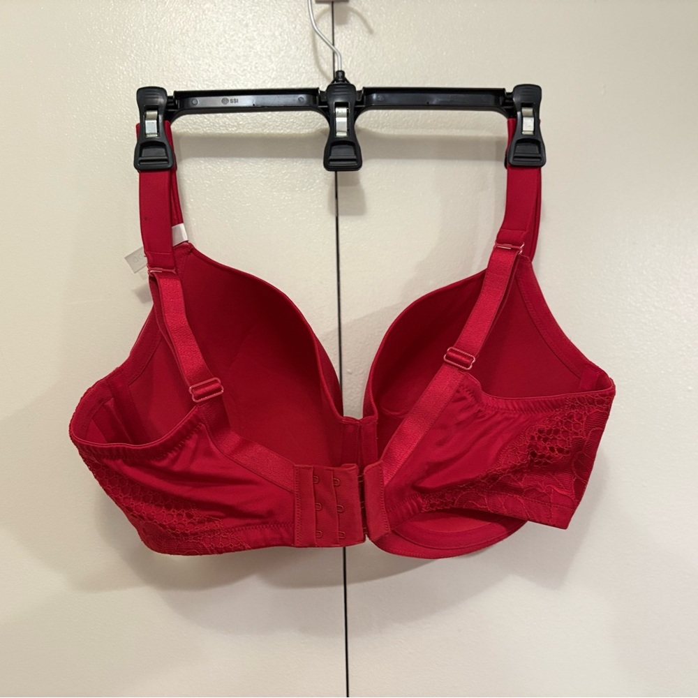Elegant Red Bra by - Picture 4 of 5